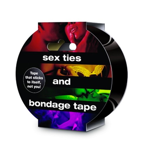 Cinta de Bondage Sex Ties Negra