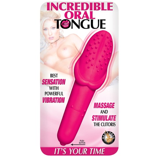 Vibrador Mini Oral Tongue Increíble Impermeable