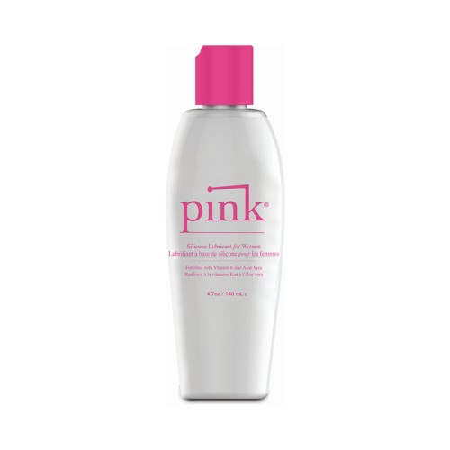 Pink Silicone Lubricant 4.7 oz - Enhance Intimacy