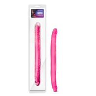 B Yours Dildo Doble de 16 Pulgadas Rosa