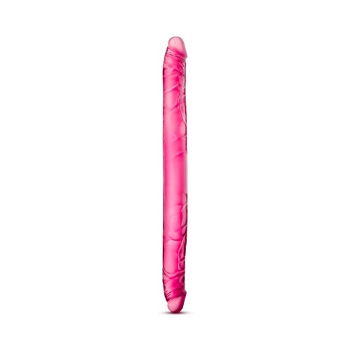 B Yours Dildo Doble de 16 Pulgadas Rosa