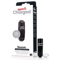 Screaming O Charged Vooom Bullet Vibe - Black | Powerful Rabbit Vibe