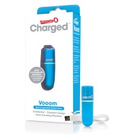 Screaming O Charged Vooom Vibrador Bullet Recargable - Azul