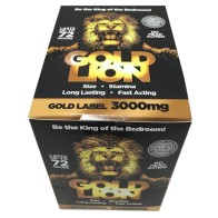 Pastilla de Mejora Masculina Gold Lion 1ct 24 Paquete