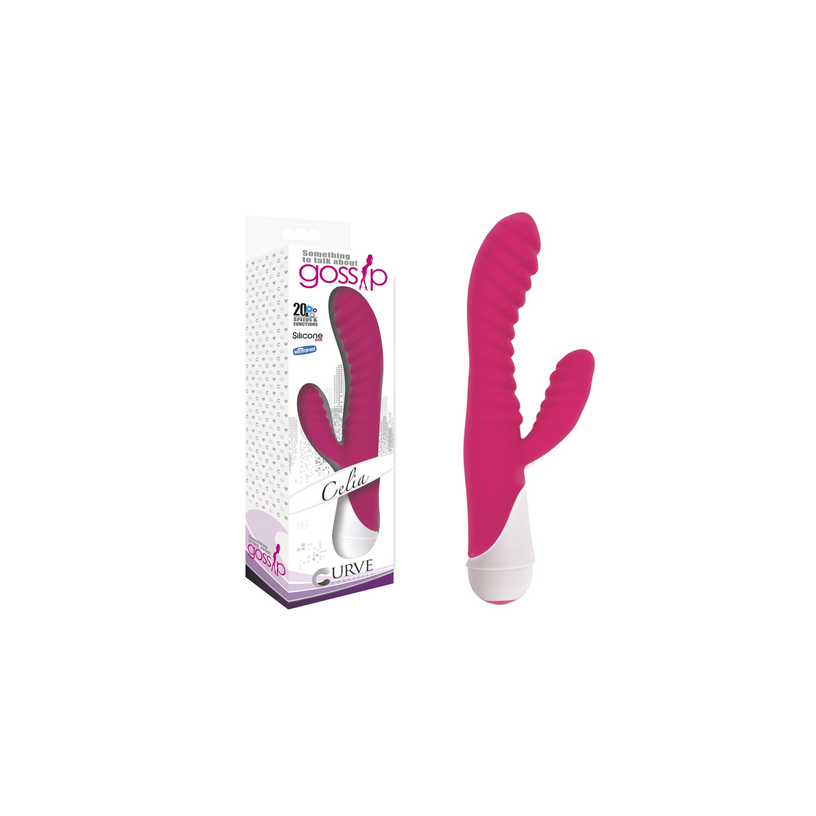 Curve Toys Gossip Celia Waterproof Vibrator