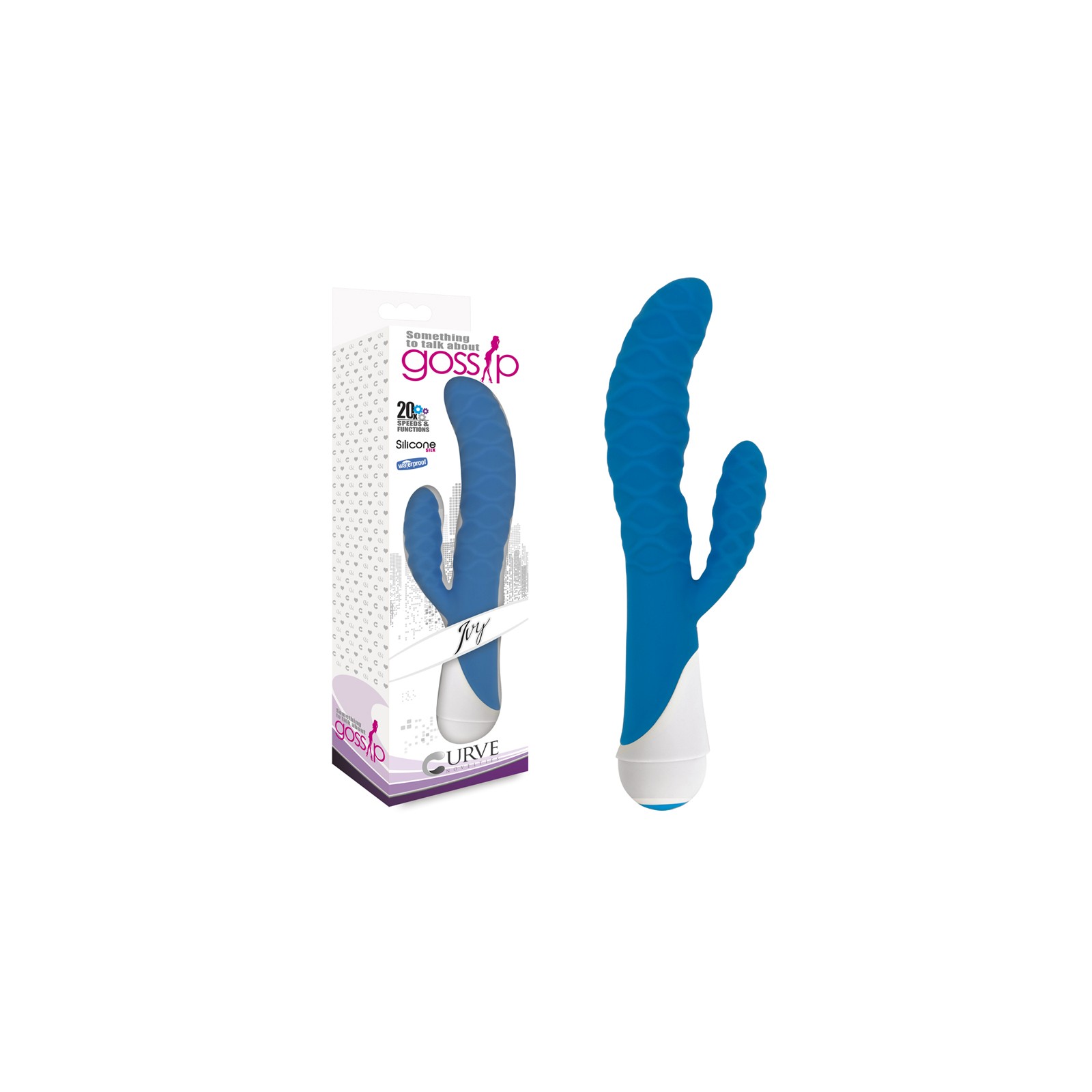 Vibrador Conejo Gossip 20X Ivy 3 Velocidades