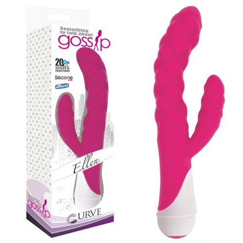 Vibrador de Doble Estimulación Curve Toys Gossip Ellen