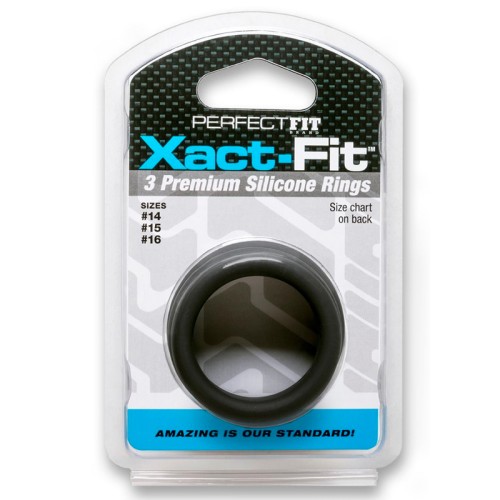 Curve Toys Xact-Fit Silicone Rings Set