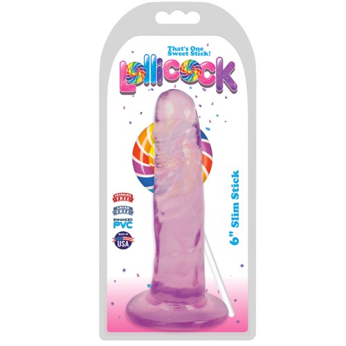 Dildo Slim Stick Lollicock de 6 in. | Placer Personificado