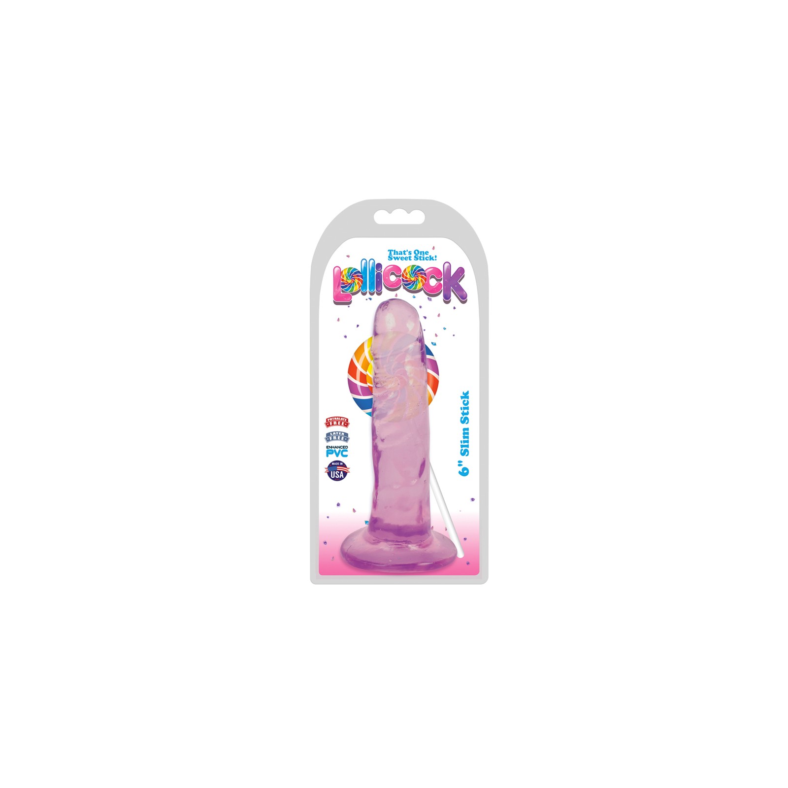 Dildo Slim Stick Lollicock de 6 in. | Placer Personificado