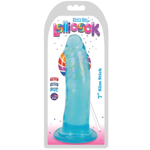 Curve Toys Lollicock Slim Stick Suction Cup Dildo