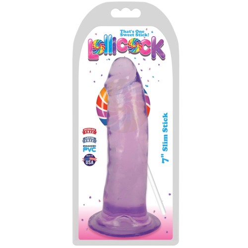 Curve Toys Lollicock Slim Stick 7" Dildo