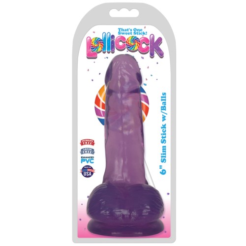 Dildo Slim Stick de Curve Toys con Ventosa