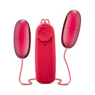 B Yours Huevos Dobles Pop Vibrador Control Remoto