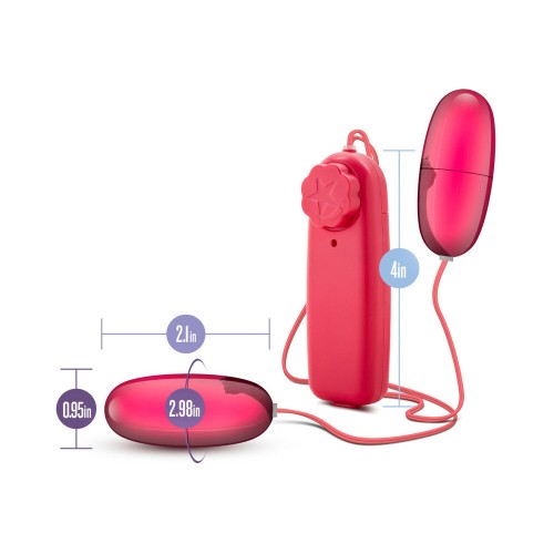 B Yours Huevos Dobles Pop Vibrador Control Remoto