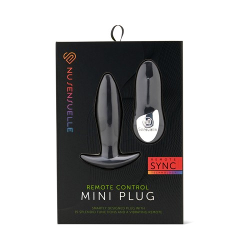 Mini Plug Control Remoto Nu Sensuelle para juego anal