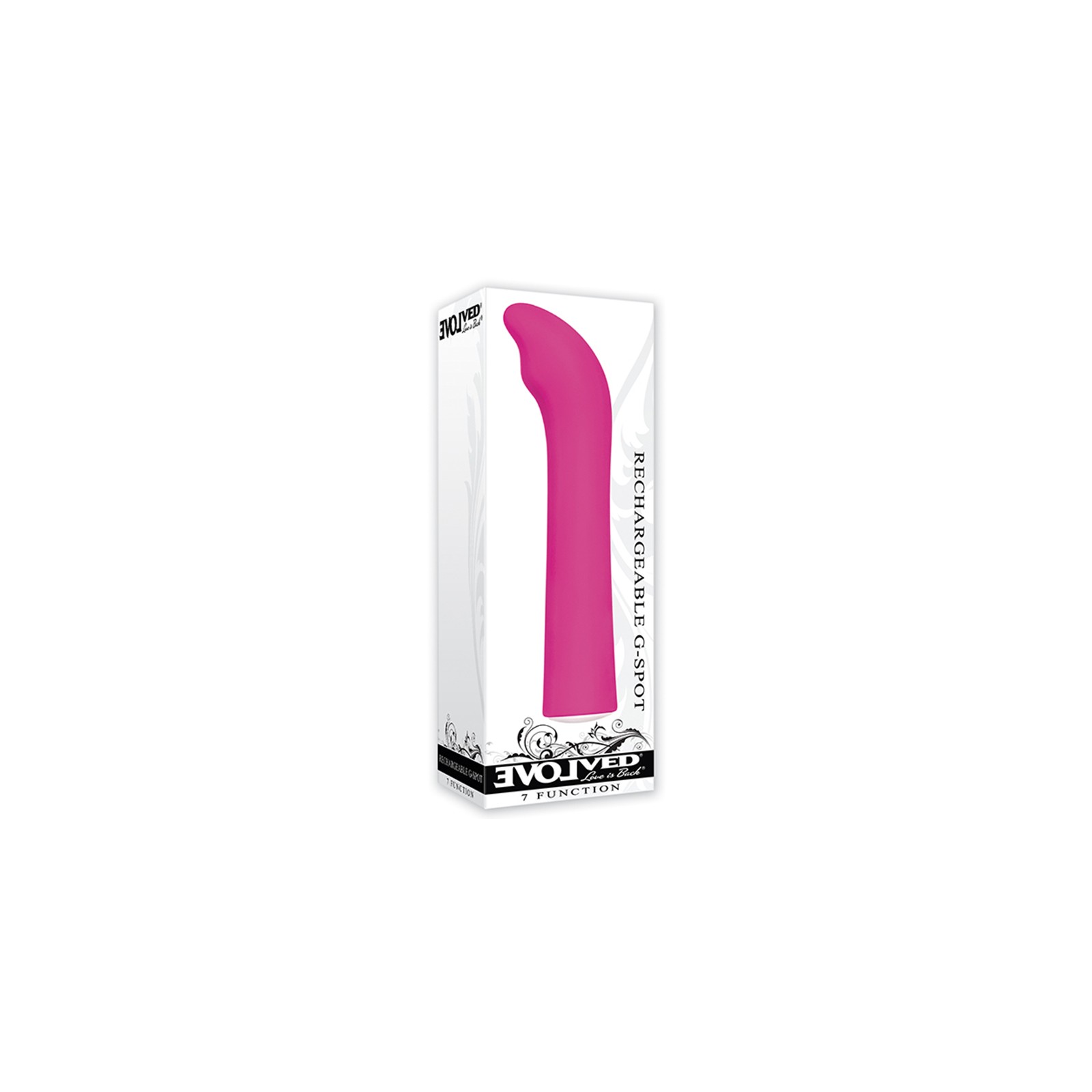 Evolved Rechargeable G-Spot Vibrator Pink - Powerful Pleasure