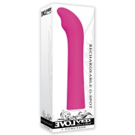 Evolved Rechargeable G-Spot Vibrator Pink - Powerful Pleasure