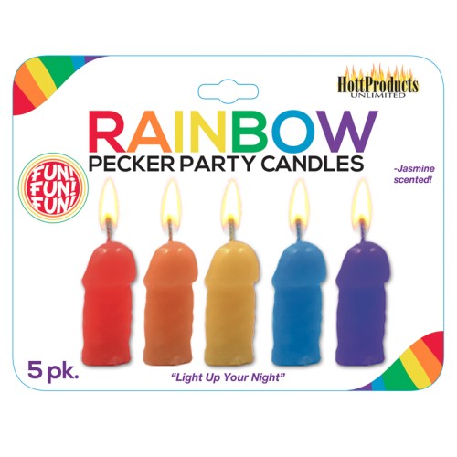 Pecker Party Candles for Fun Celebrations