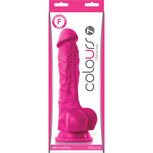 Dildo de 7 in. Colores Placer Rosa