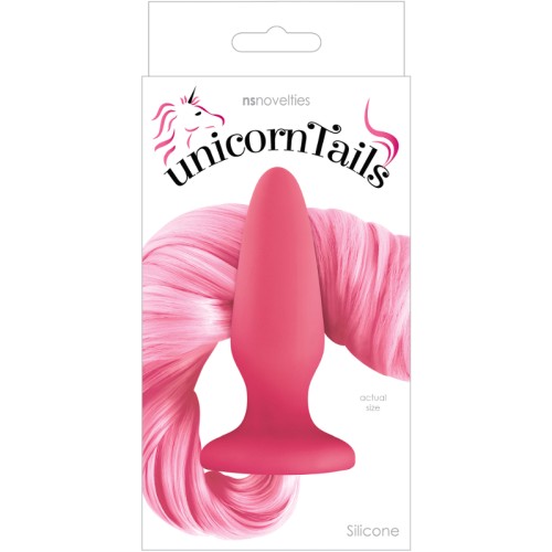 Unicorn Tails Anal Plug Pastel Pink