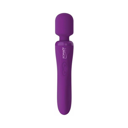 Pipedream Wanachi Rechargeable Wand Vibrator - Ultra Violet