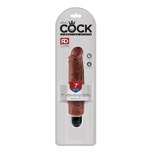 Dildo Vibrador Pipedream King Cock 7 in. - Placer Definitivo