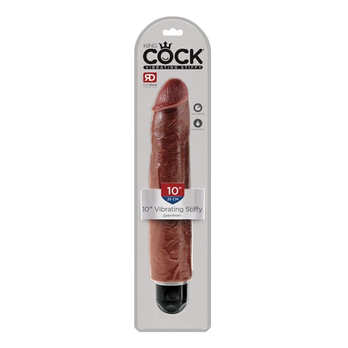 Dildo Realista Vibrador King Cock 10 pulgadas