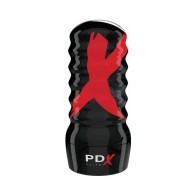 PDX Elite Estimulador Anal A Prueba de Aire Beige Negro