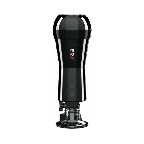 PDX Elite Cock Compressor Rechargeable Vibrating Stroker