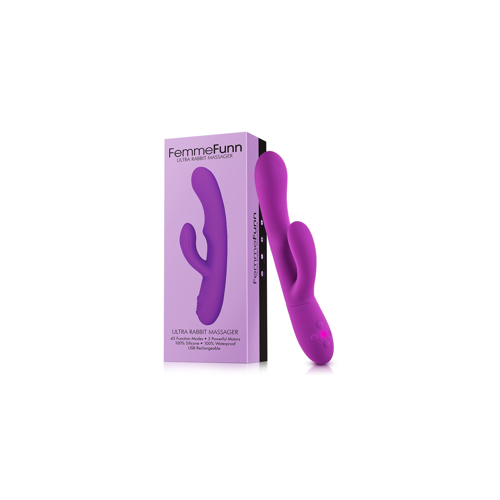 Vibrador Ultra Conejo FemmeFunn para Estimulación Versátil