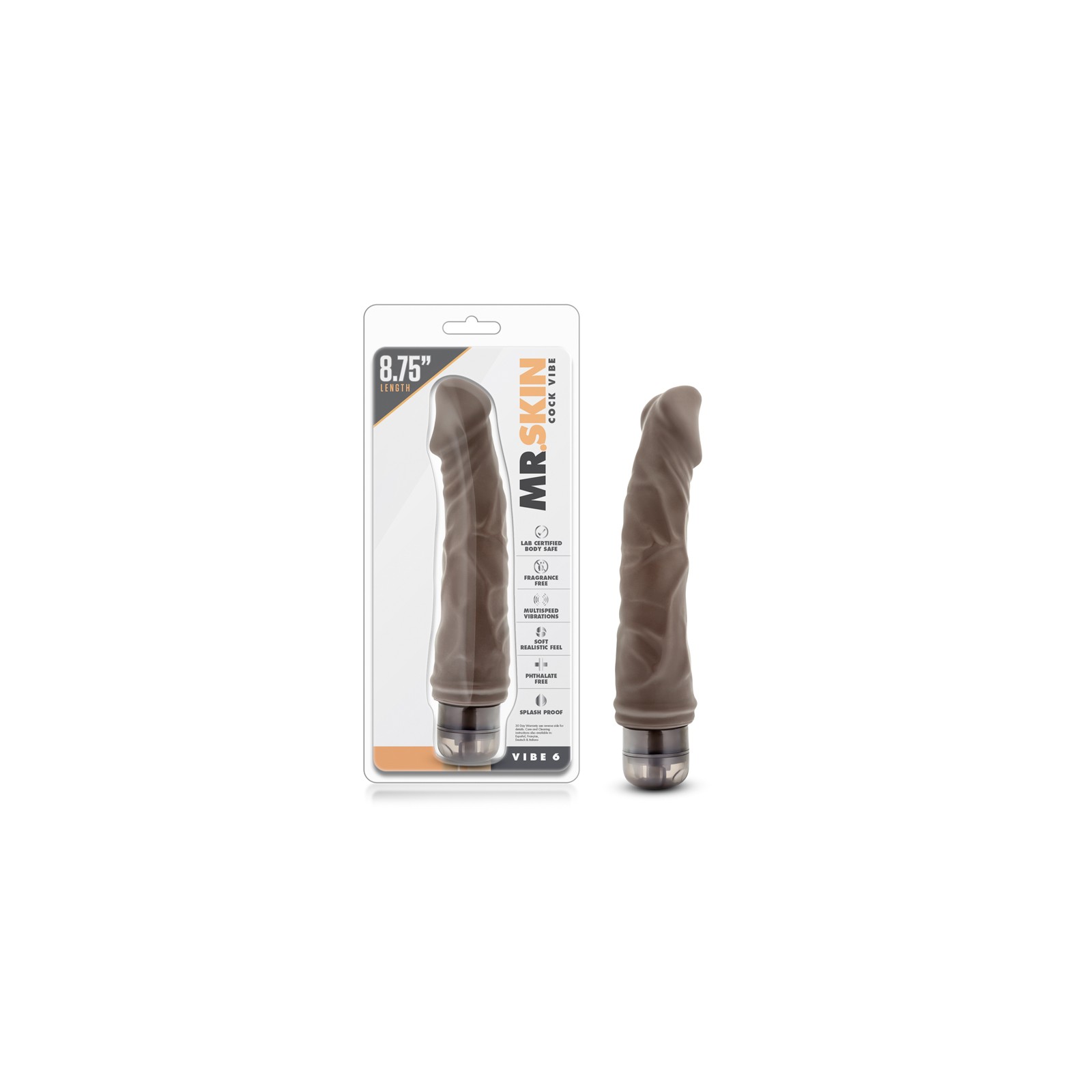 Dildo Vibrador Realista Dr. Skin Vibe 6