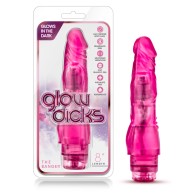 Glow Dicks The Banger Realistic Vibe 8 Inch Vibrator