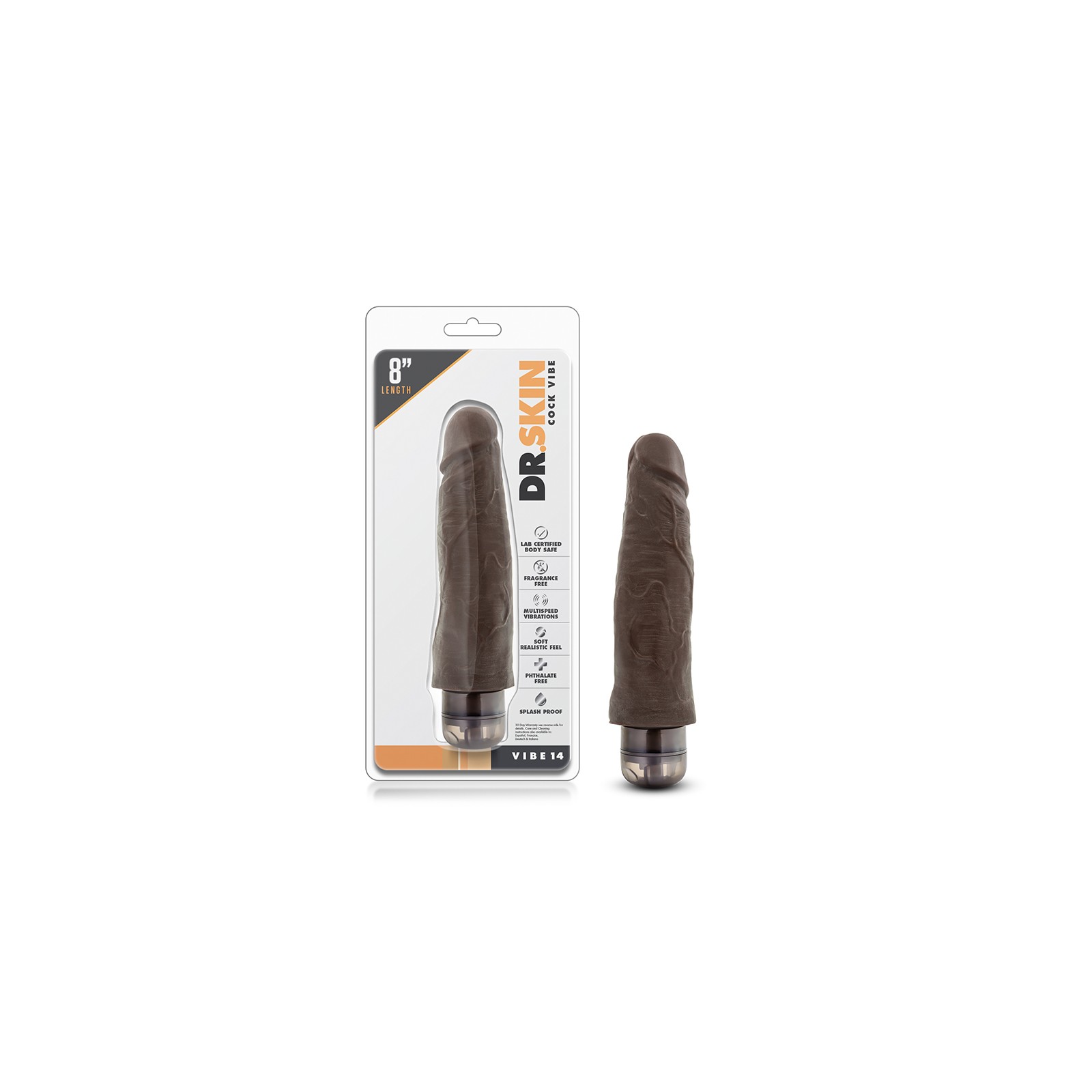 Dr. Skin Vibe 14 Dildo Vibrador para el Placer Definitivo