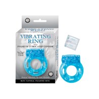 Vibrating Clitoral Pleasure Ring in Blue