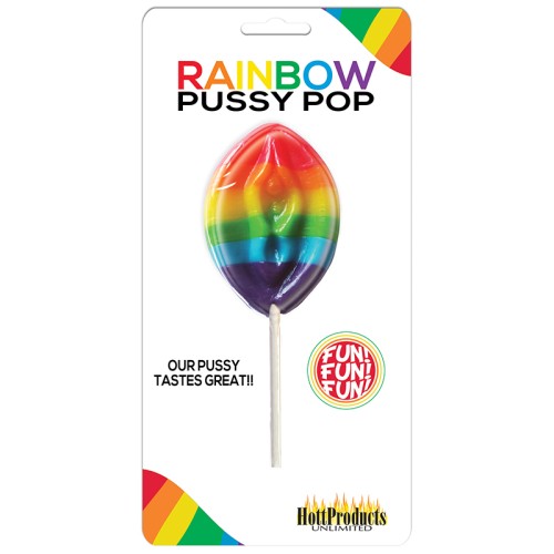 Chupete Edible Rainbow Pussy