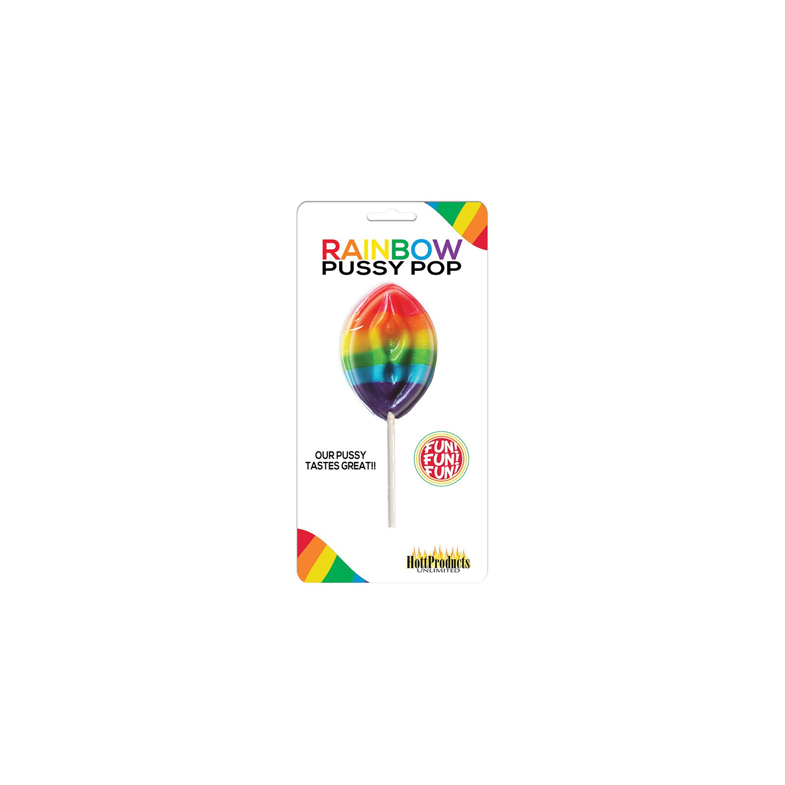 Rainbow Pussy Pop Edible Lollipop