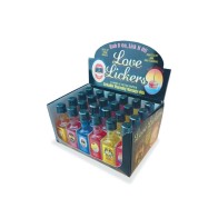 Love Licker Warming Oil Display