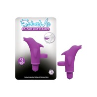 Seduce Me Dolphin Clit Pleaser Waterproof Purple