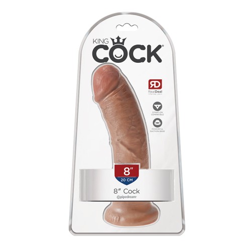 Pipedream King Cock Realistic Dildo 8 in