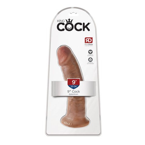 Dildo Realista King Cock 23 cm Pipedream con Ventosa Tan