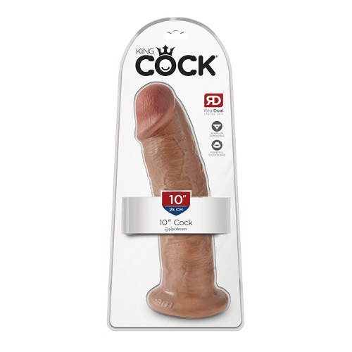 Pipedream King Cock Dildo de 10 Pulgadas con Ventosa