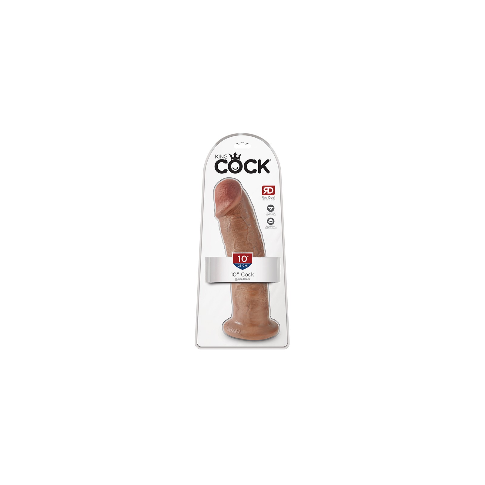 Pipedream King Cock Dildo de 10 Pulgadas con Ventosa