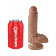 Pipedream King Cock 7 in. Realistic Dildo - Body-Safe Design