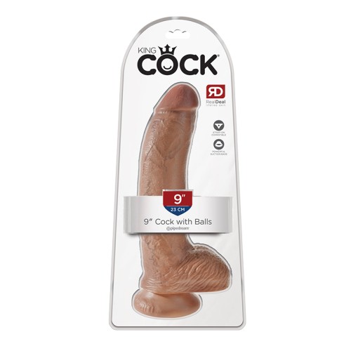 Dildo Realista Pipedream King Cock 9 in. con Ventosa