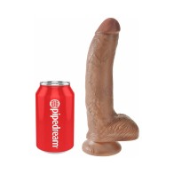 Pipedream King Cock 9 in. Realistic Dildo with Suction Cup