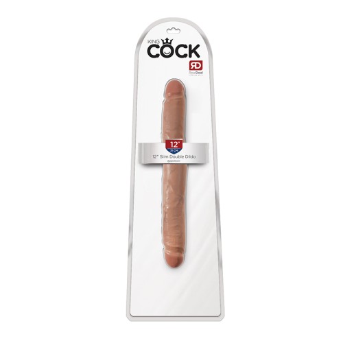 Dildo Doble Slim del King Cock 12 pulgadas