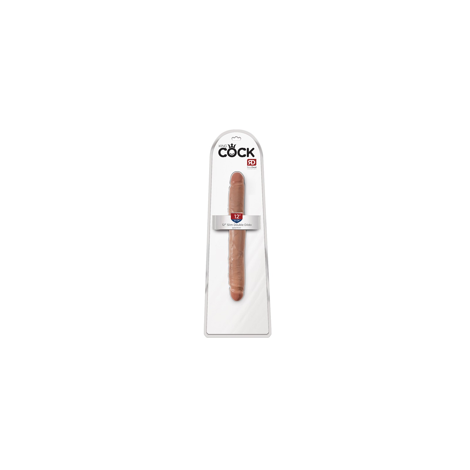 Dildo Doble Slim del King Cock 12 pulgadas