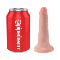 Pipedream King Cock 5 in. Realistic Dildo with Suction Cup