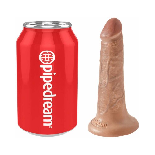 Pipedream King Cock 5 in Cock Realistic Dildo With Suction Cup Tan